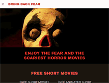 Tablet Screenshot of bringbackfear.com